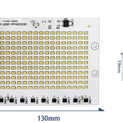 Светодиодный модуль  SMD 220 Вольт 100Вт (С ВСТРОЕННЫМ БЛОКОМ ПИТАНИЯ)